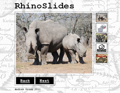 Rhinoslides CSS view